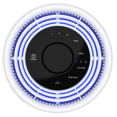 Purificador portátil 100-240V de baixo nível de ruído 24W do ar do aníon do agregado familiar interno