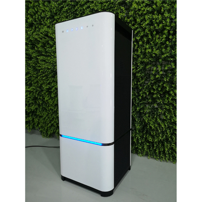 purificador estando do ar do assoalho 35W para o escritório com o monitor verdadeiro da qualidade do ar do filtro de H13 HEPA